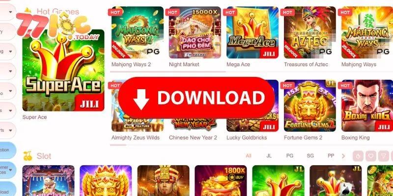 Trải nghiệm không giới hạn khi lựa chọn tải app 77loc 